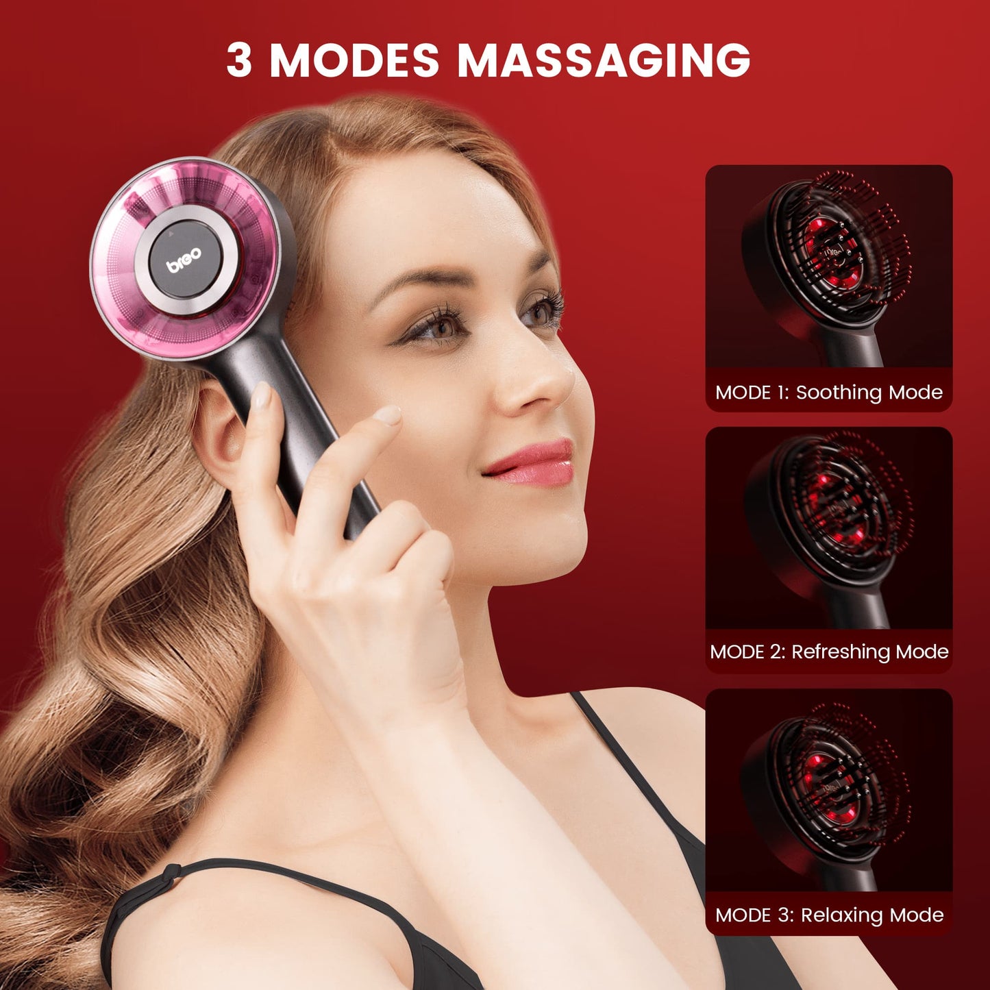 S3 Scalp Massager Comb-Wart